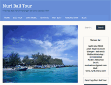 Tablet Screenshot of nuribalitour.com